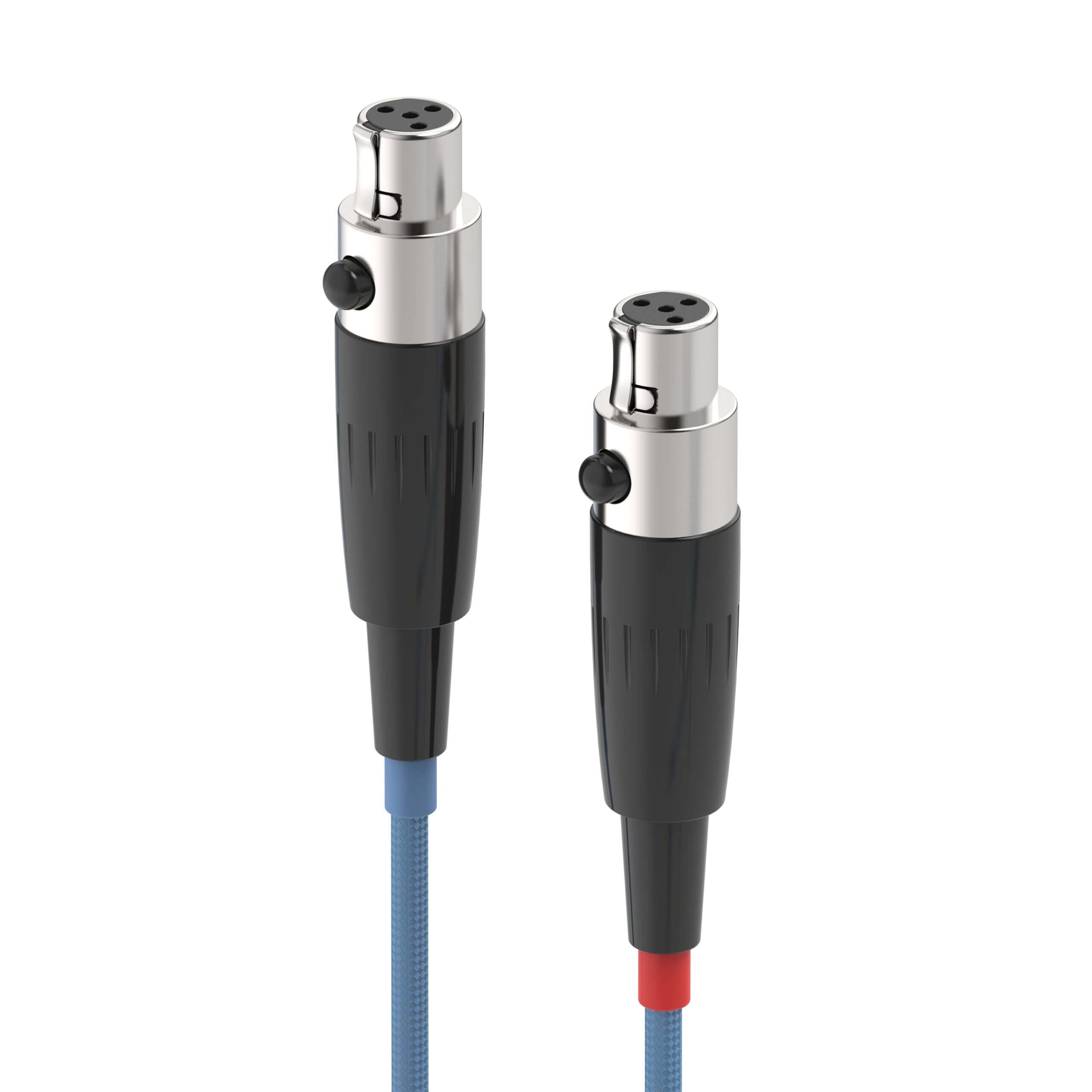 Dekoni Audio Ensemble 1/4" 64" Nylon Wrapped Cable with 4-pin Mini XLR Headphone Connectors