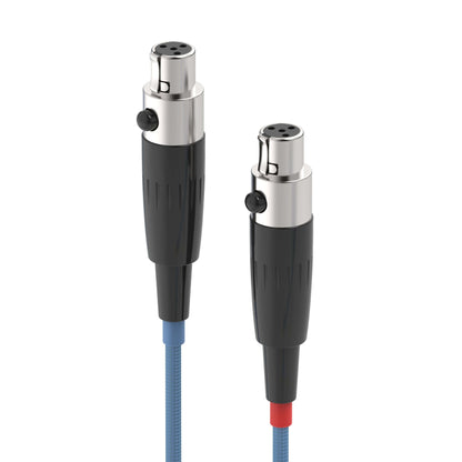 Dekoni Audio Ensemble 1/4" 64" Nylon Wrapped Cable with 4-pin Mini XLR Headphone Connectors