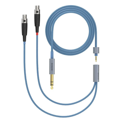 Dekoni Audio Ensemble 1/4" 64" Nylon Wrapped Cable with 4-pin Mini XLR Headphone Connectors
