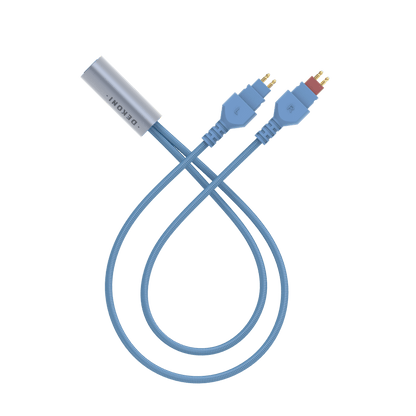 Dekoni Audio Ensemble 4.4mm 64" Nylon Wrapped Cable with HD600 Headphone Connectors