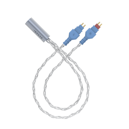 Dekoni Audio Ensemble 1/4" 64" Braided Cable with HD600 Headphone Connectors