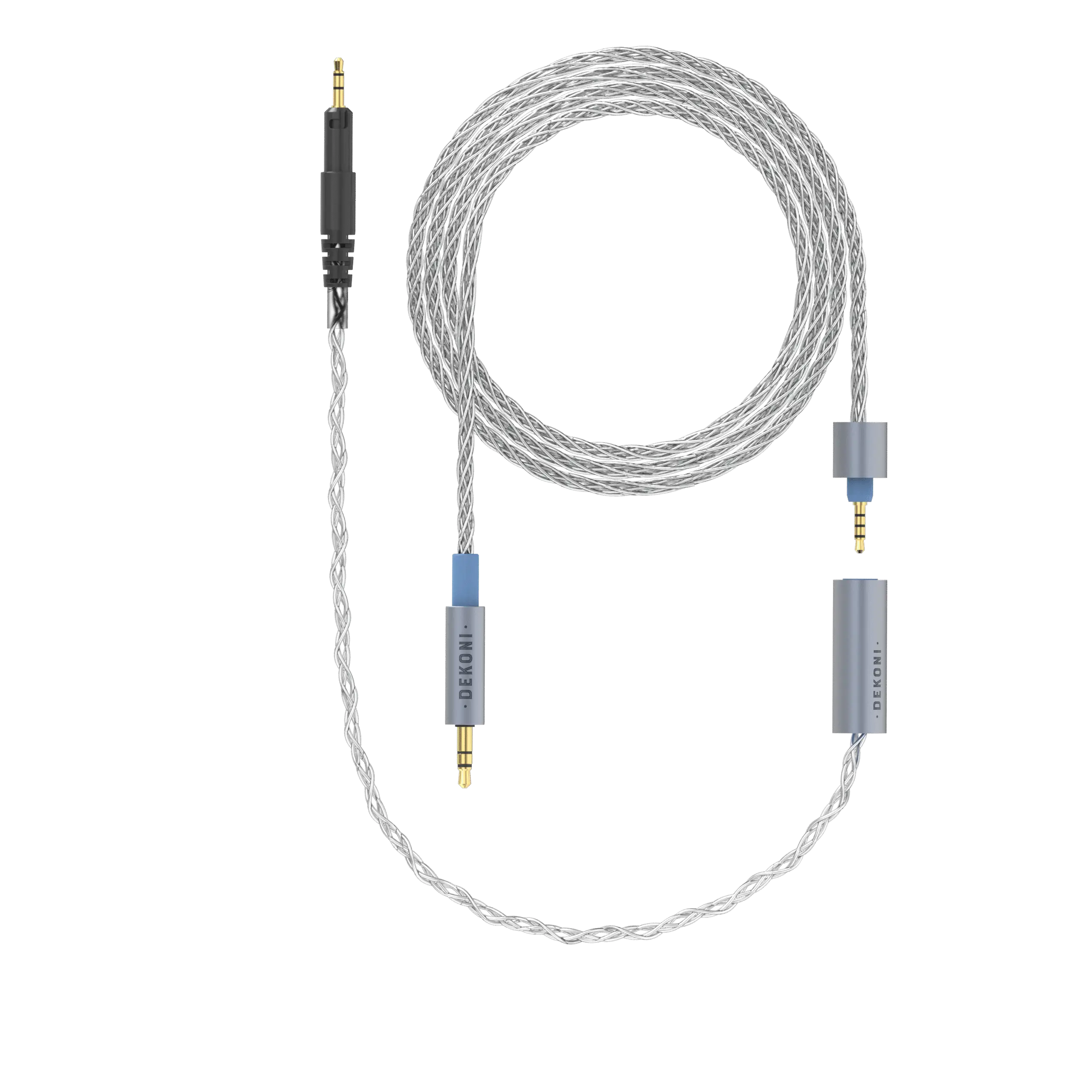 Dekoni Audio Ensemble 1/8" 64" Braided Cable with ATHM Headphone Connector