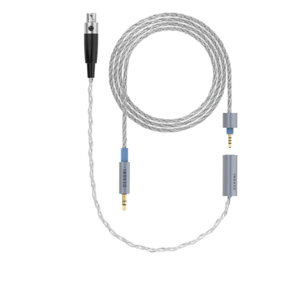 Dekoni Audio Ensemble 1/8" 64" Braided Cable with Single 3pin XLR Headphone Connector