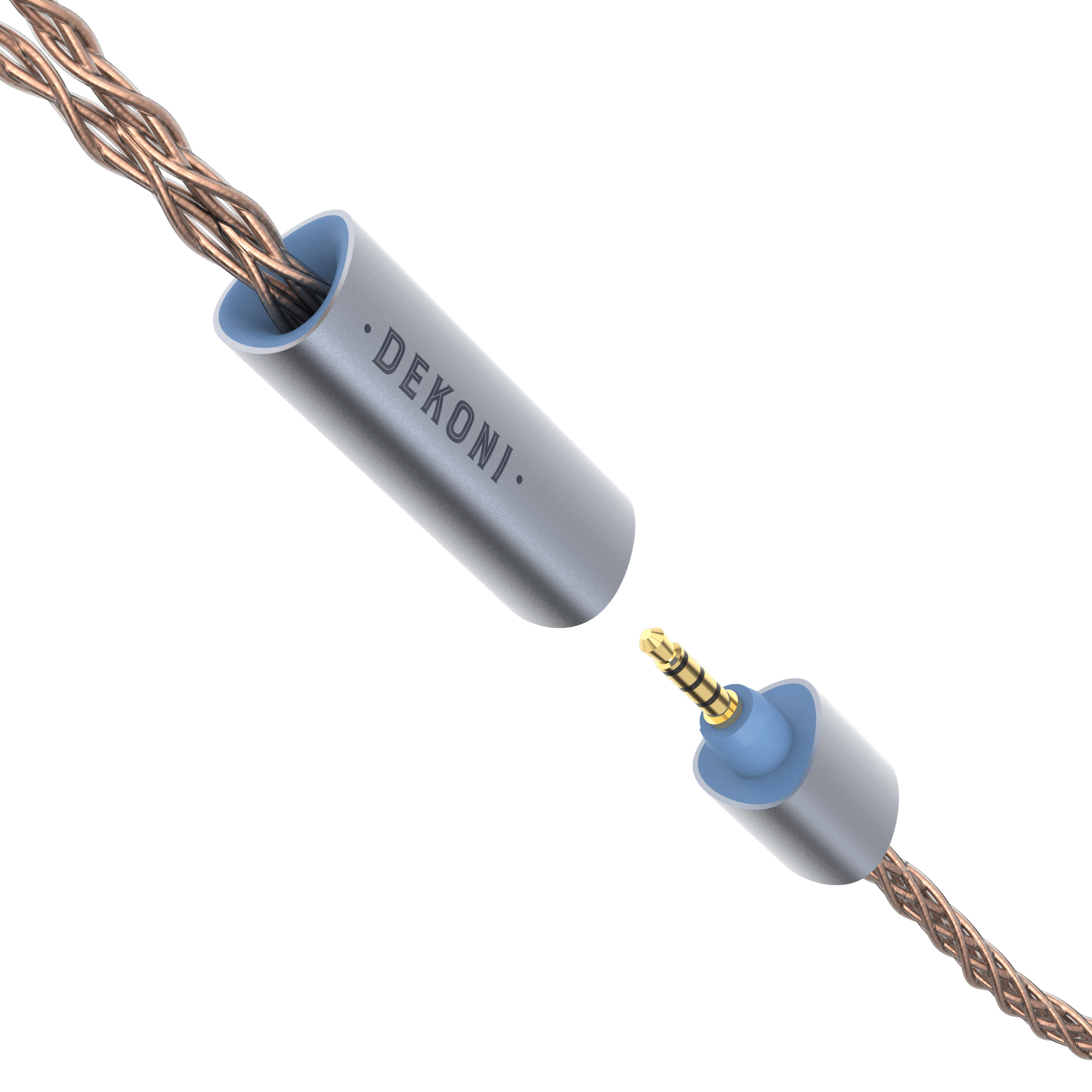 Dekoni Audio Ensemble 4-Pin XLR 64" PCUHD Cable with 4-pin Mini XLR Headphone Connectors