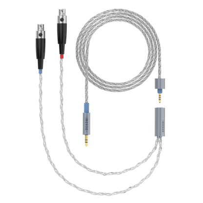Dekoni Audio Ensemble 1/8" 64" Braided Cable with 4-pin Mini XLR Headphone Connectors