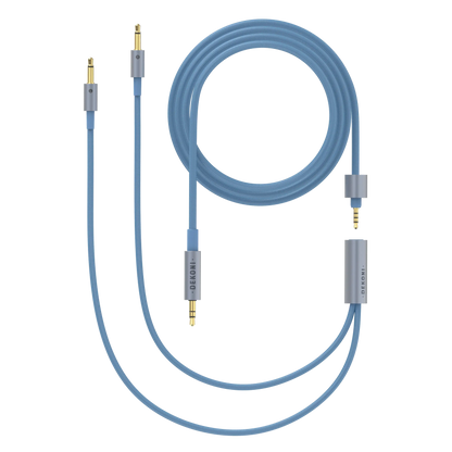 Dekoni Audio Ensemble 1/8" 64" Nylon Jacket Cable with 3.5mm Headphone Connectors