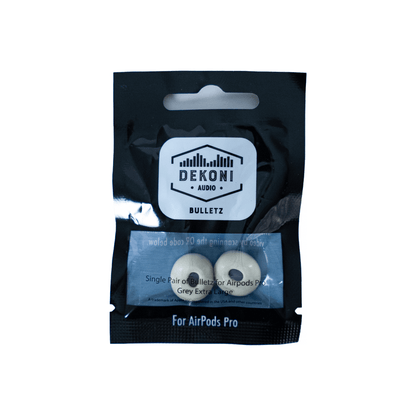 Memory Foam Earphone Tips for the Apple Airpods Pro & Airpods Pro 2