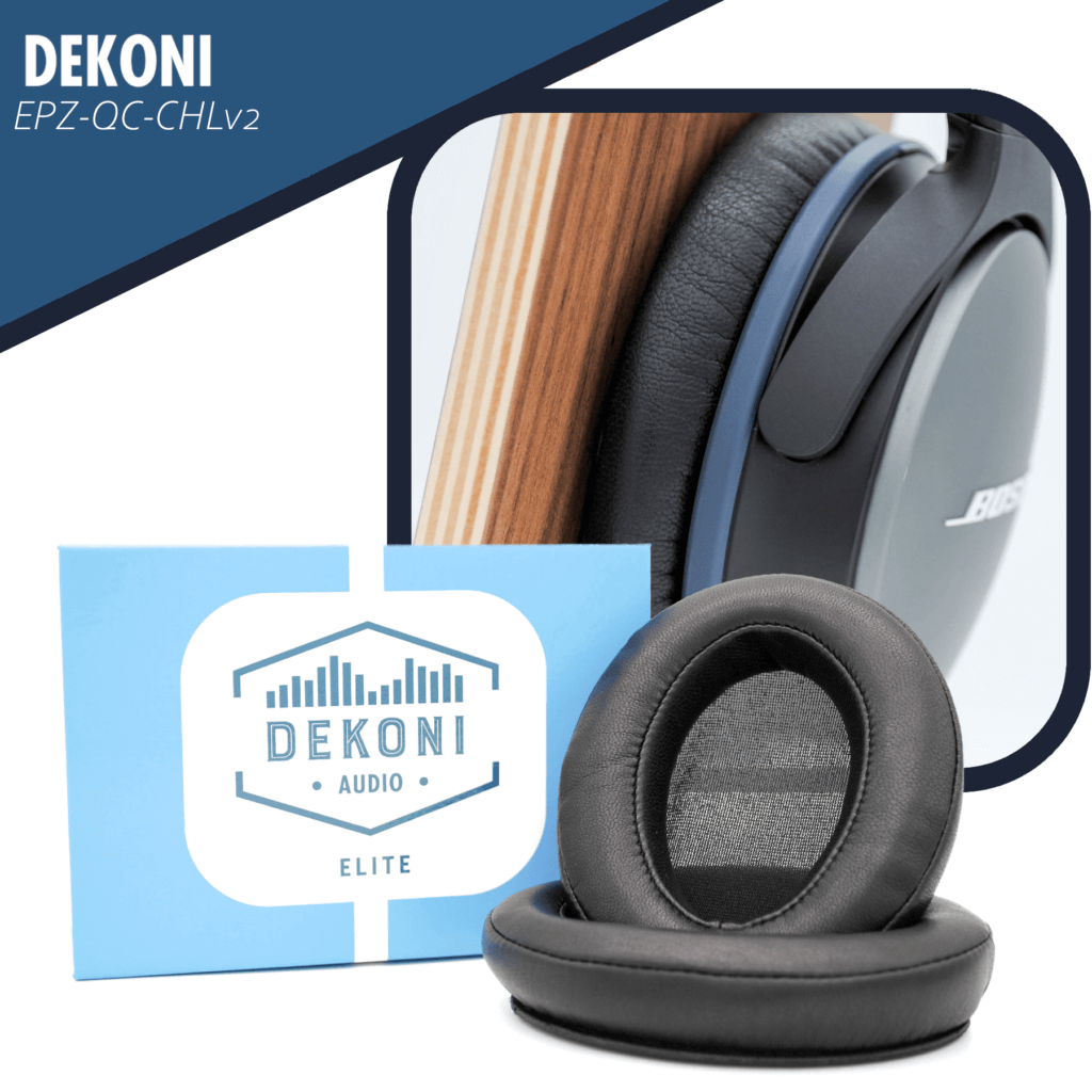Dekoni Choice Leather replacement earpads for Shure Aonic Headphones
