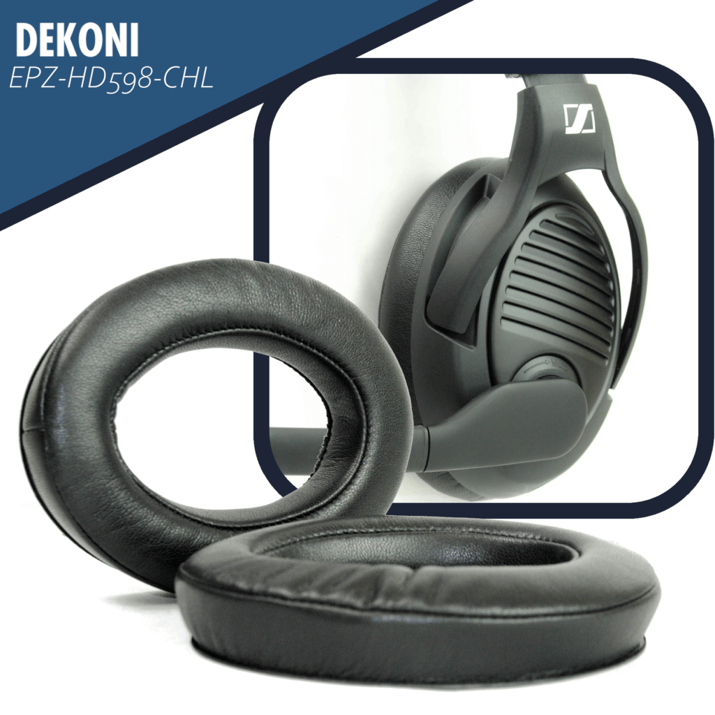 Dekoni Choice Suede replacement earpads for the Sennheiser HD6XX Series