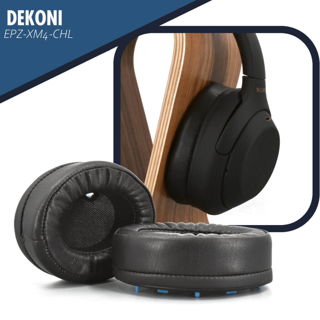 Dekoni Choice Leather replacement earpads for the Sony XM3 Noise Cancelling  Headphones